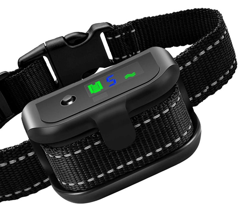 [Australia] - zenvey bark Collar for Dogs-Automatic Anti Dog bark Collar with 7 Adjustable Sensitivity and Intensity Levels -Dog bark Collars for Small Dogs Dual Anti-Barking Modes-Throat Vibration and Dog Barking black 