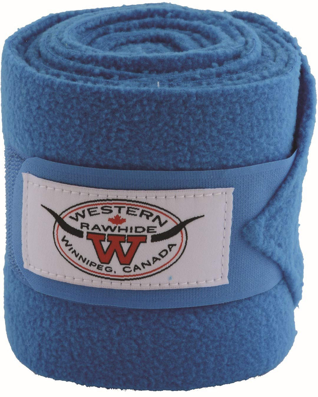 Western Rawhide & Harness Mfg, Ltd. Anti-Pilling Polo Wraps 4in x 9ft Baby Blue - PawsPlanet Australia