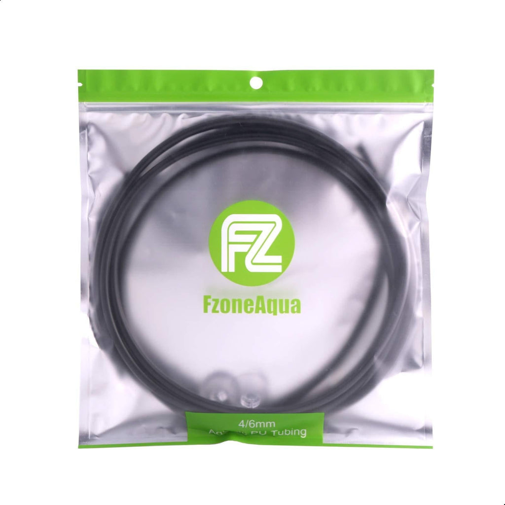 FZONE Aquarium Co2 Proof Tubing ID 5/16 inch 16 feet Clear Food Grade Air Line Tubing Black - PawsPlanet Australia