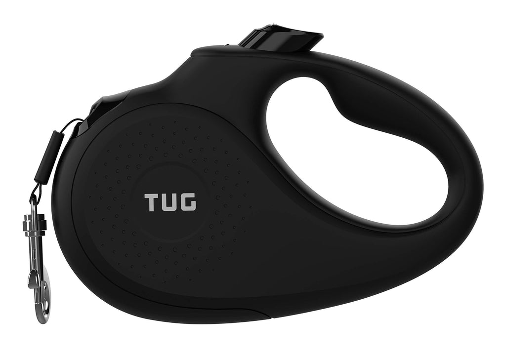 [Australia] - TUG 360° Tangle-Free Black Retractable Dog Leash Small 