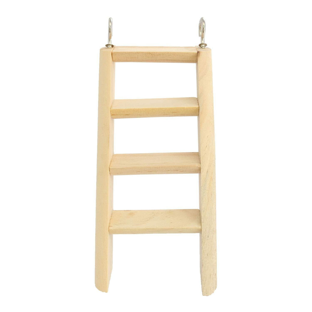 [Australia] - ZRM&E 165mm Length 115mm Height Wooden Ladder Hamster Ladder Wood Cage Hanging Ladder for Mouse, Chinchilla, Rat, Gerbil and Dwarf Hamster 