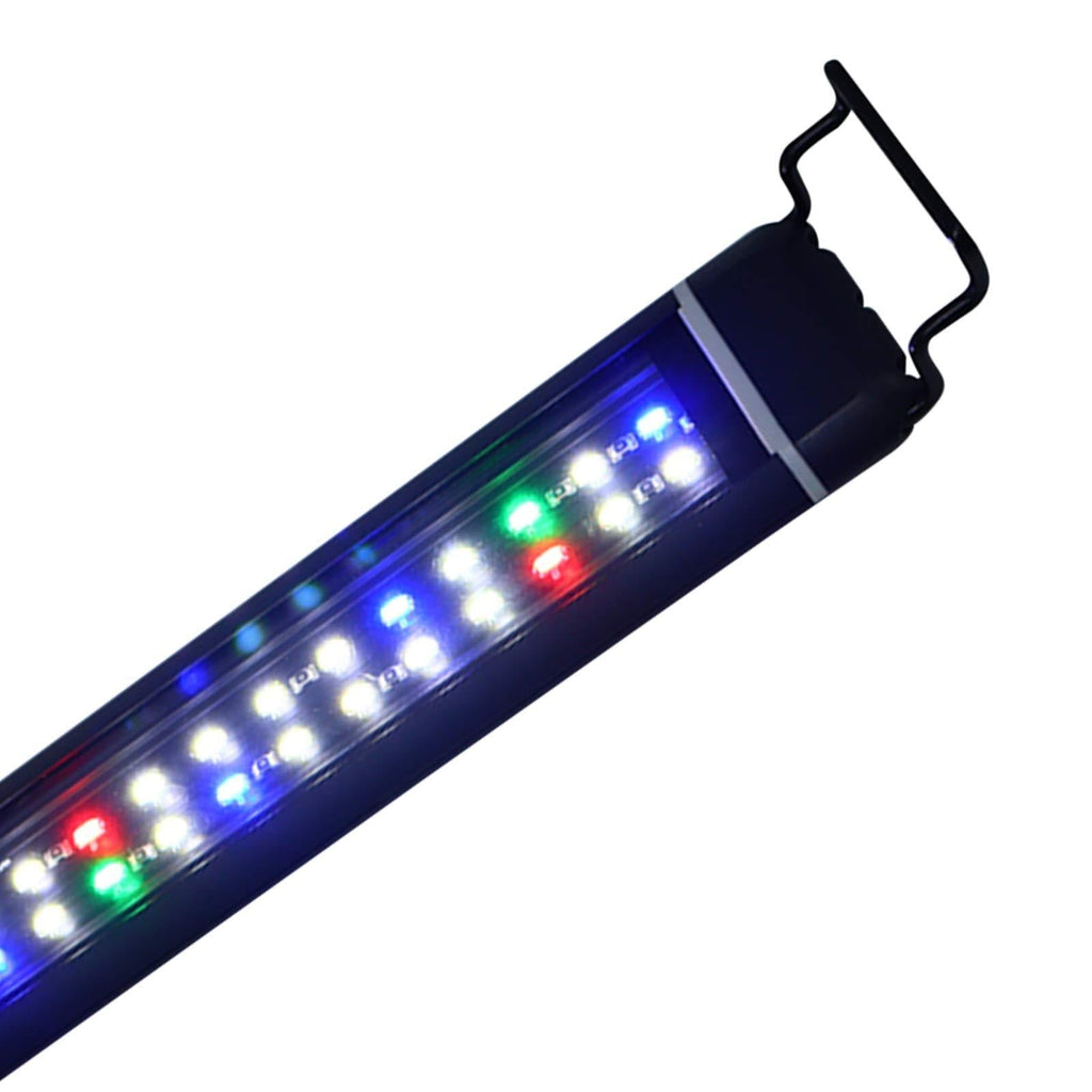 [Australia] - Aquarium Light, 18" 20" 24" 30" 36" 48" Multi-Color Fish Tank Light with Aluminum Alloy Shell Extendable Brackets, White Blue Red LEDs Fish Tank Light for Freshwater Plants 18-25in 