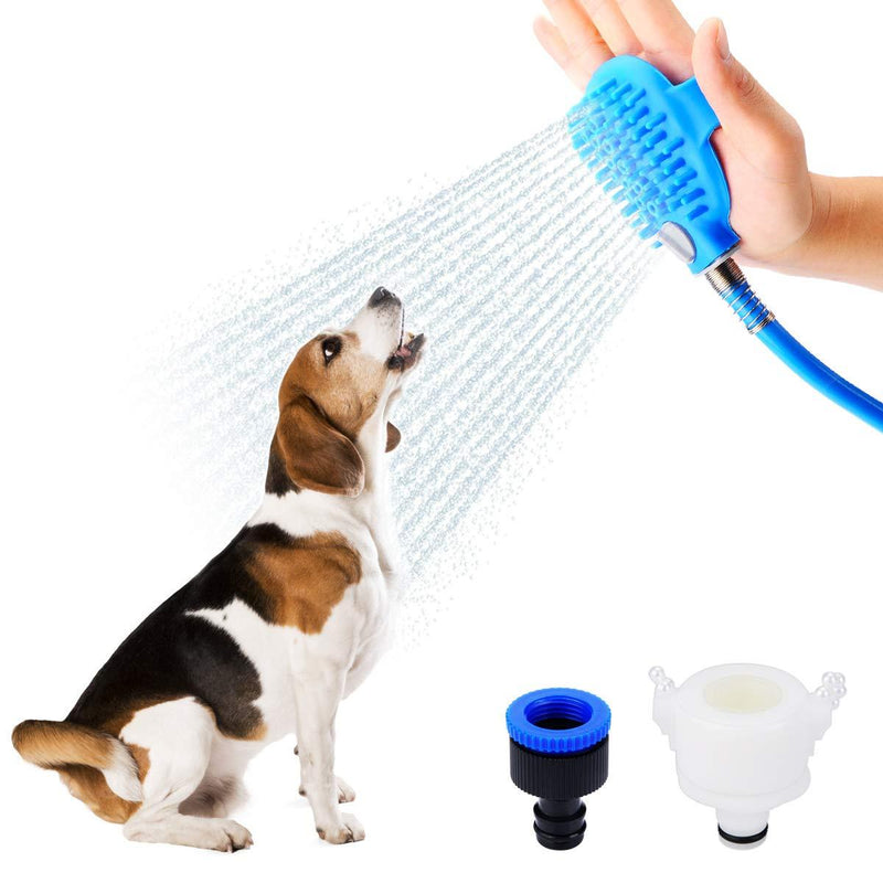 [Australia] - Pet Bathing Tool，Dog Sprayer for Shower,Pet Grooming Head with Hose Attachment, 2.5M in Length Compatible Indoors and Outdoors 