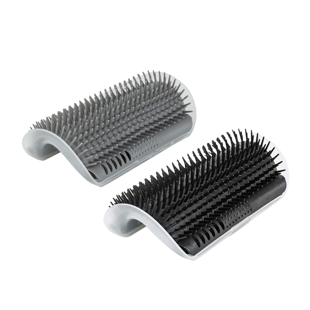 [Australia] - TCBOYING Cat Self Groomer, 2 Pack Cat Grooming Brush, Cat Face Scratcher, Wall Corner Groomers Soft Grooming Brush Cat Massage Combs for Short Long Fur Cats, Softer Massager Toy for Kitten Puppy 