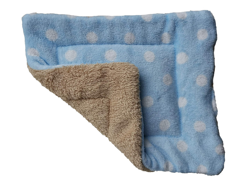 [Australia] - Vedem Guinea-Pigs Bed Warm Sleep Mat Cozy Pad for Hamster, Squirrel, Hedgehog, Chinchilla and Other Small Animals S Blue 