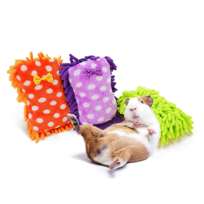 JanYoo Rabbit Guinea Pig Pillow Accessories Sleep Mat Pad Toy Cushion (3 Pcs) Thin Large - PawsPlanet Australia