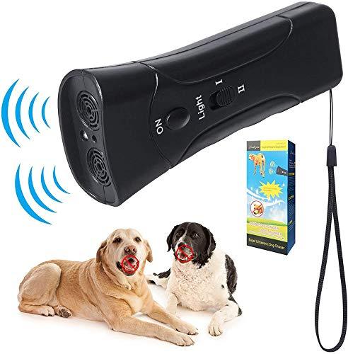 [Australia] - NAAZ Ultrasonic Dog Bark Deterrent, Dog Barking Control Devices Dog Trainer 2 in 1 Control Range 