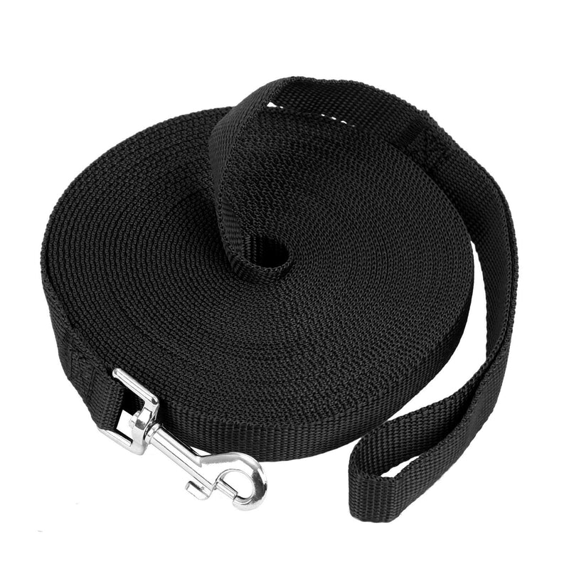 VPbest Dog Training Lead 5m / 10m Dog Leads Training Leash - Dog Training Rope Lead Long for Pet Tracking Training - Long Lead Leash for Pet Recall Obedience (5m Black) - PawsPlanet Australia