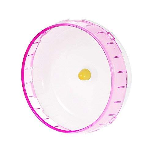 [Australia] - Festnight 8.3inch Pets Exercise Wheels Hamster Mice Gerbil Rat Exercise Wheel Silent Spinner PP Run Disc Small Animal Pet Toy Pink 