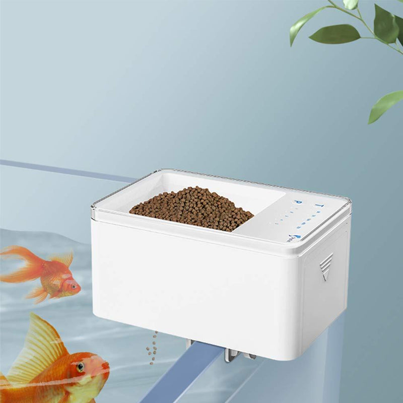 [Australia] - Shyfish Mini Automatic Fish Feeder Auto Fish Feeder Smart Timer Small Fish Feeder Fish Food Dispenser for Aquarium and Fish Tank 