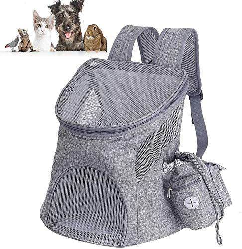 [Australia] - GZDDG Pet Carrier Backpack, Foldable Pet Carrier Breathable Cat Backpack Carrier Travel Bag with Mesh Window for Cat Puppy Dogs Travel Camping Hiking S:13X11.8X9.5inch 