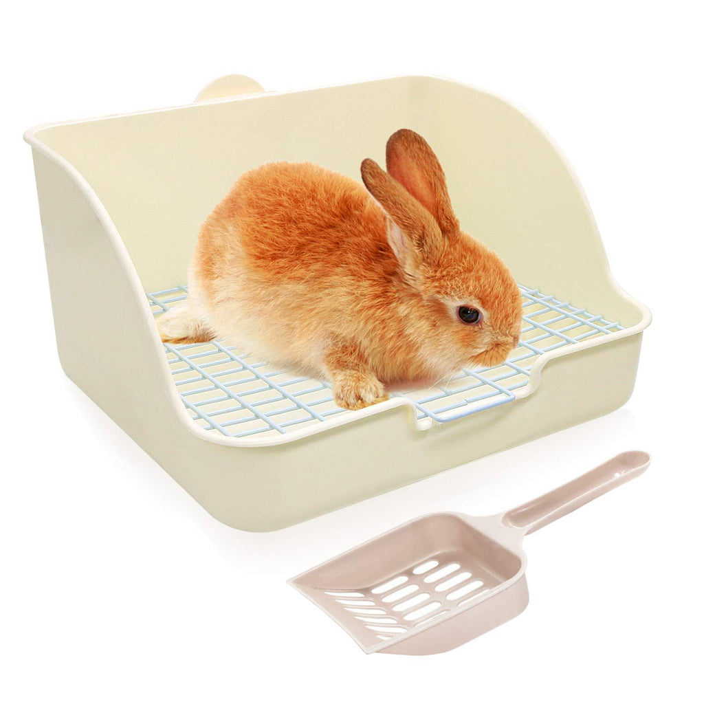 [Australia] - BWOGUE Rabbit Litter Box Toilet,Potty Trainer Corner Litter Bedding Box Pet Pan for Adult Guinea Pigs, Rabbits, Hamster, Chinchilla, Ferret, Galesaur, Small Animals Cage Toilet 