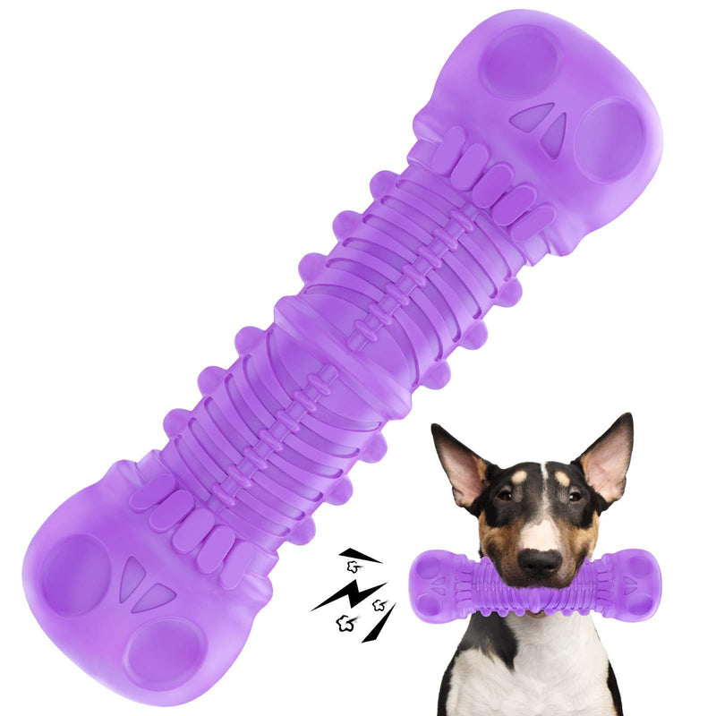 [Australia] - FRLEDM Dog Squeaky Toys- Toughest Natural Rubber-Dog Chew Toys for Aggressive Chewers, Almost Indestructible Tough Durable Dog Toys for Dogs-Teeth Cleaning Chews for Large/Medium Breed 