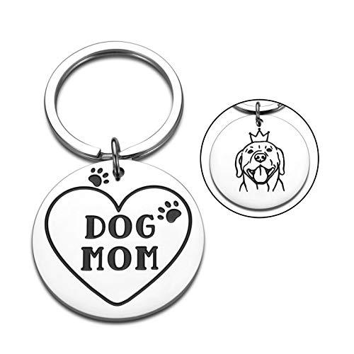 [Australia] - Funny Pet Memorial Christmas Birthday Valentine Day Keychain Gifts for Sister BFF Teens Kid Her Dog Remembrance Keychain Gifts for Man Women Girls Friends Wife Dog Mom Lover Halloween Present 