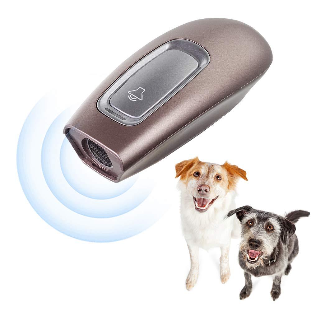 [Australia] - ULTPEAK Dog Barking Spray, Handheld Stop Dog Bark Training Device Gold 