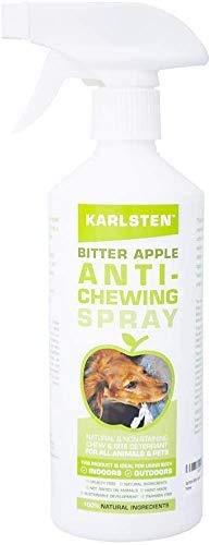 Karlsten Best Chew stop High Strength Anti Chew Bitter Apple Spray Deterrent for Dogs & Puppies - Alcohol Free - Most Powerful Bitter Deterrent - PawsPlanet Australia