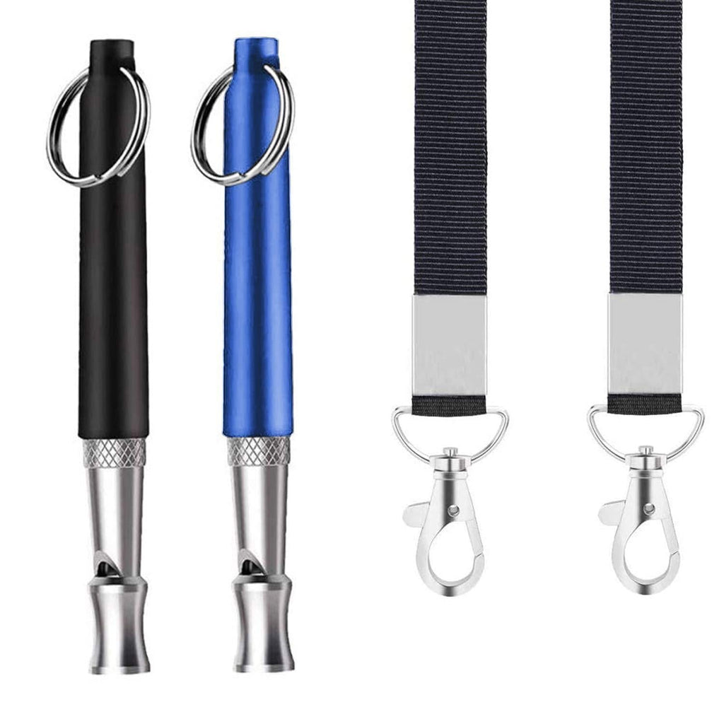 [Australia] - Aoche Dog Whistle to Stop Barking,Adjustable Pitch Ultrasonic Dog Training Whistle Silent Bark Control- 1 Pack Dog Whistle with 1 Free Lanyard Strap 2 