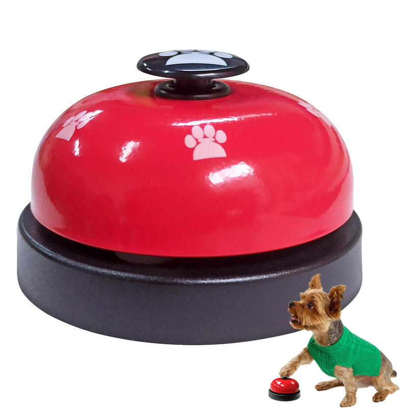 Pet Training Bells, Dog Puppy Pet Potty Training Bells, Communication Device Cat Interactive Toys Red - PawsPlanet Australia