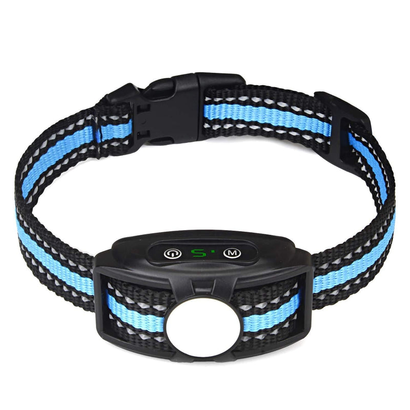 [Australia] - TEMEISI Bark Collar, NO Hurt and Humane Dog Training Collar Rechargeable with Vibration and Sound Barking, Anti-Barking Collar Corrects Barking with Sound Warning and Vibration, Suitable for Small and 