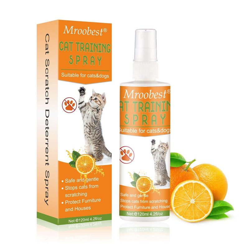 [Australia] - Mroobest Cat Scratch Deterrent Spray, Cat Trainin Spray, Stop Scratch Training Spray, Stress Prevent and Relax - Anti-Anxiety Spray for Pets, Suitable for Plants, Furniture, Floors 