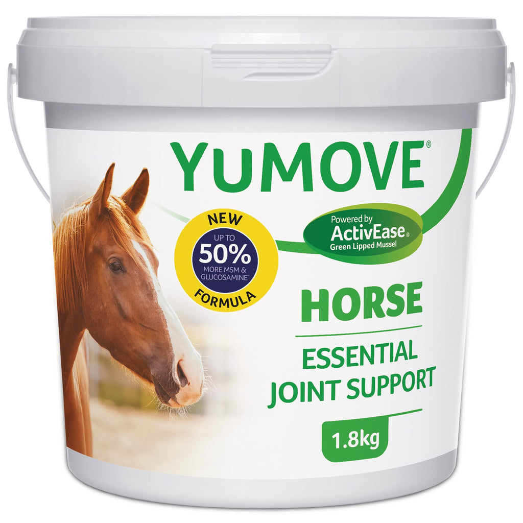 Lintbells | YuMOVE Horse Joint Supplement for Horses and Ponies, All Ages and Breeds | Tub, 1.8 kg - PawsPlanet Australia