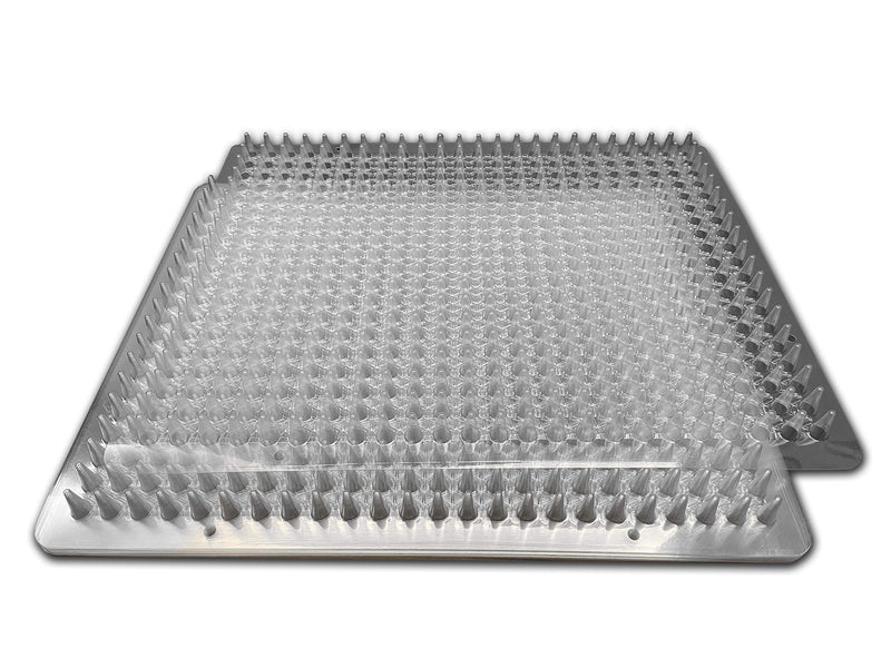 BYTEBAY 8 Pack Cat Repellent Outdoor/Indoor Scat Mat for Cats&Dogs, Keep Away Pest Plastic Mats with Spikes,16 x 13 Inches - PawsPlanet Australia