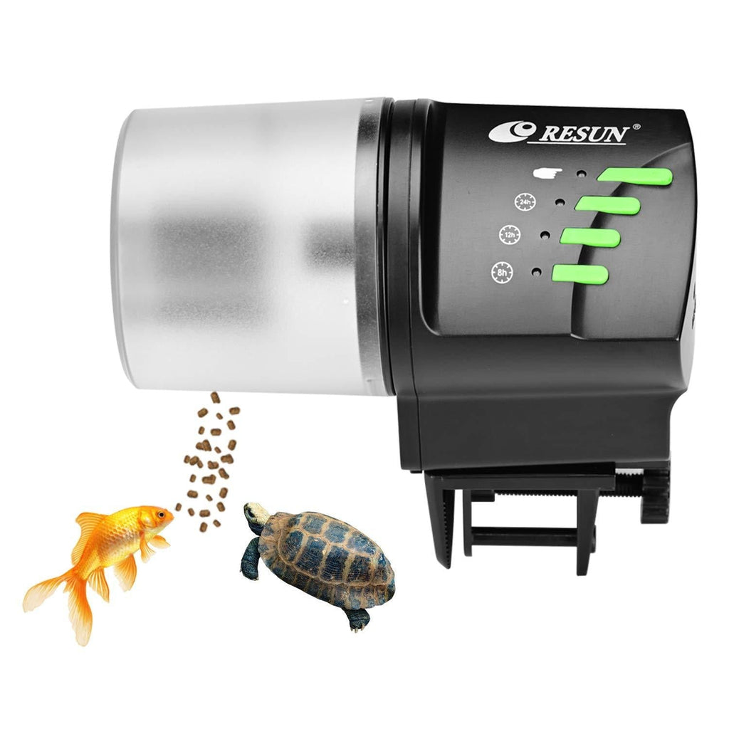Automatic Fish Feeder, Lychee 100/200ml Auto Fish Food Dispenser Aquarium Tank Adjustable Timer for Holiday Vacation Weekend (AF2020) - PawsPlanet Australia