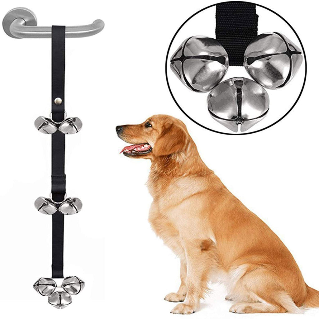 MUXIOM Puppy Bells Dog Doorbells for Door Knob/Potty Training/Go Outside-Dog Bells for Puppies Dogs Doggy Doggie Pooch Pet Cat for Dog Lovers-Premium Quality - PawsPlanet Australia