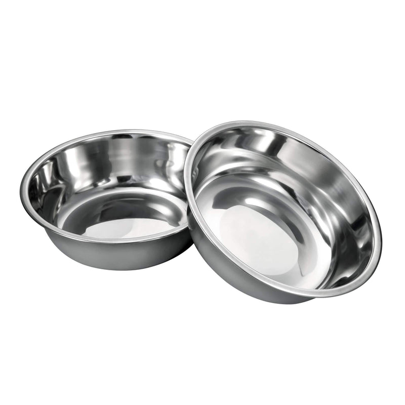 UPSKY Replacement Stainless Steel Dog Cat Bowl , Pet Feeding Station for Small Dog and Cat-12 oz (2 Packs) - PawsPlanet Australia