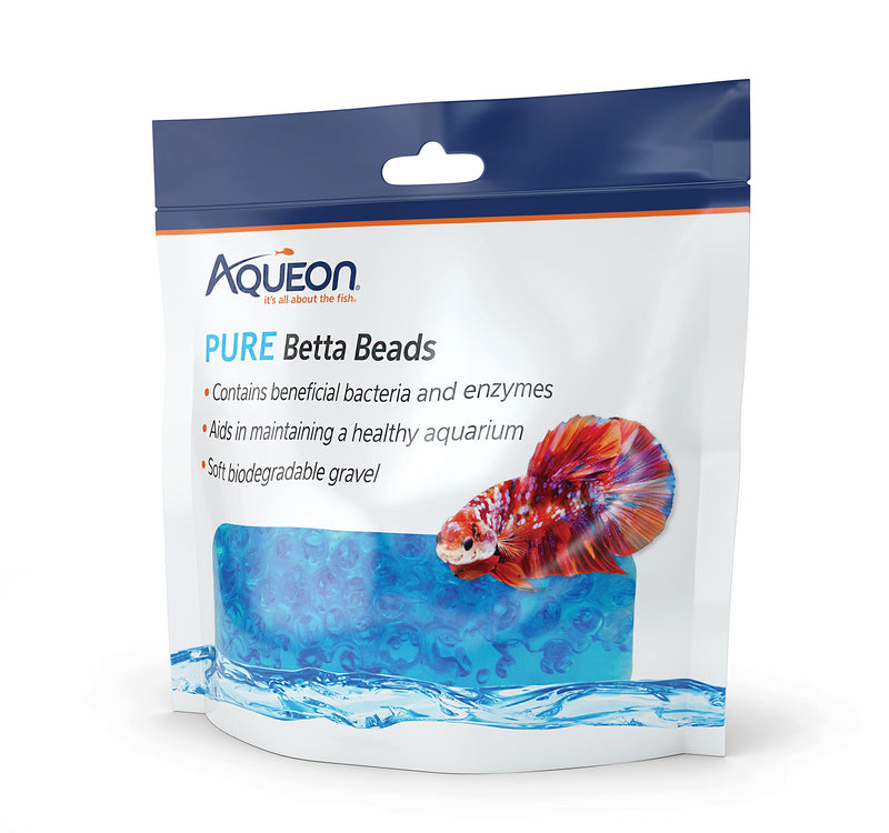 Aqueon Pure Betta Beads Blue - PawsPlanet Australia