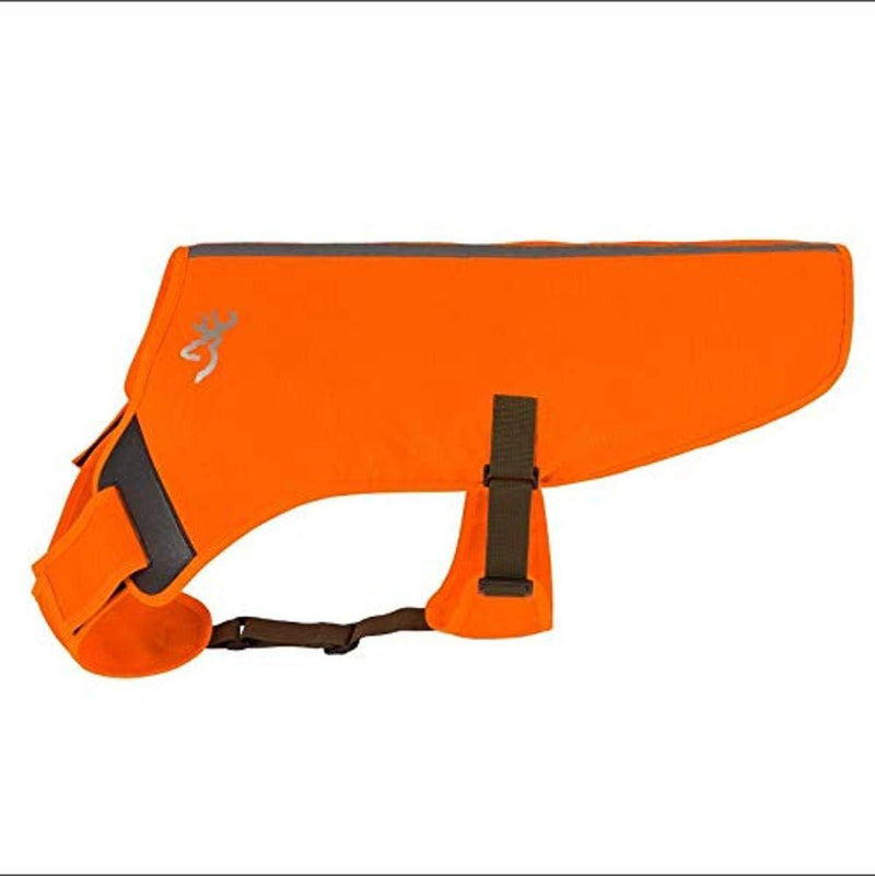 Browning Pet Vests, Hi Vis Orange, Adjustable Hunting Safety For Dogs Small - PawsPlanet Australia
