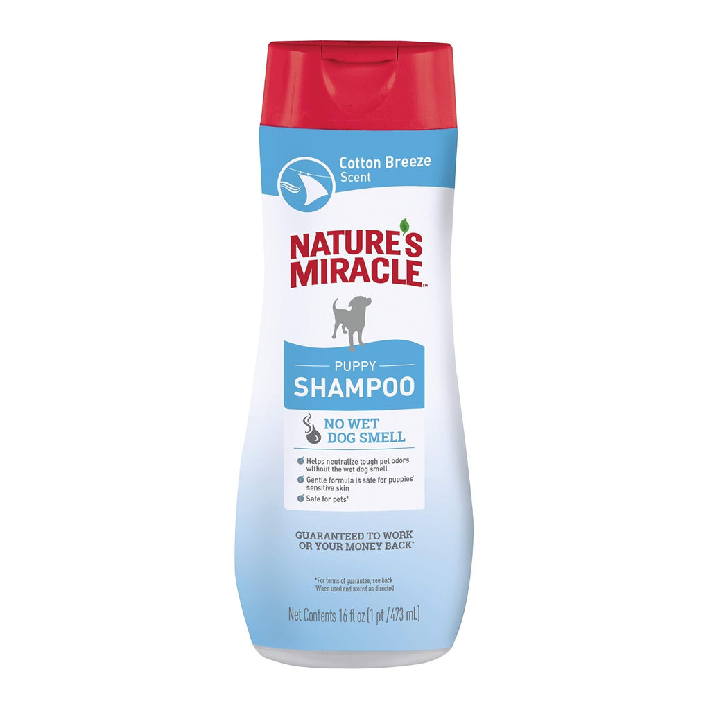 Nature’s Miracle Puppy Shampoo 16 oz Cotton Breeze - PawsPlanet Australia