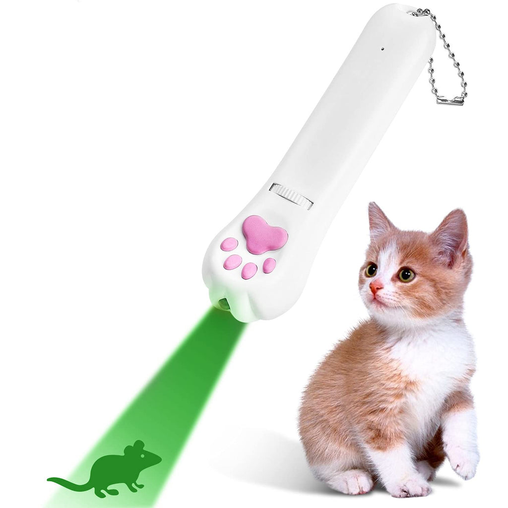 Shengsite Indoor Cats Interactive cat/Dog Toys, Green LED Projection, pet Training Supplies,Gifts for Children. - PawsPlanet Australia