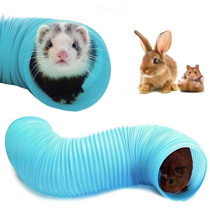 ASOCEA Small Pet Fun Tunnel Hamster Interactive Tube Toy Guinea Pigs Collapsible Tunnel Hideout for Small Rabbits Ferrets Chinchillas Rats and Other Small Animals Training Hiding - PawsPlanet Australia