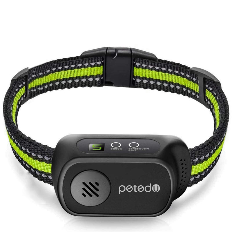 Dog Bark Collar - Rechargeable Bark Collar for Small Medium Large Dogs, Humane Anti Barking Collar with Beep Vibration and Shock - PawsPlanet Australia