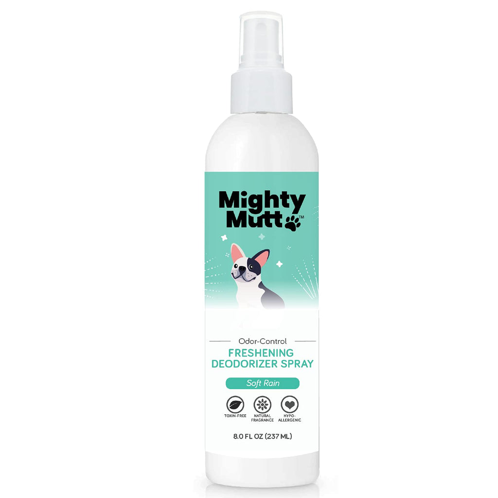 Mighty Mutt Freshening Deodorizing Spray for Dogs I 8 oz I Deodorizing & Long Lasting I All-Natural Odor Control I Clean Scented Fragrance I Hypoallergenic & Soothing I Sulfate Free, Paraben Free - PawsPlanet Australia