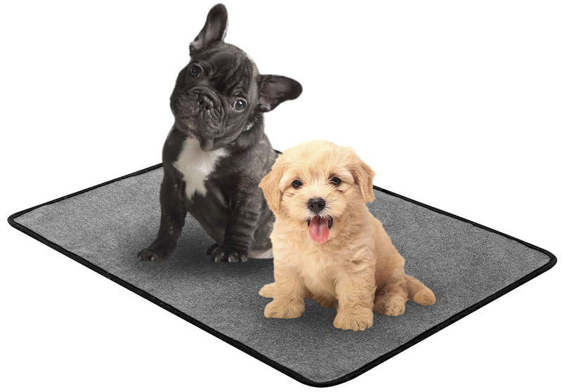 Tamu style Machine Washable Reusable Pee Pad (72"x72"/24"x18") Waterproof Dog Mats for Floor Protection,Crate Training, Super Absorbent Whelping Pads for Puppy and Housebreaking 24” x 18” - PawsPlanet Australia
