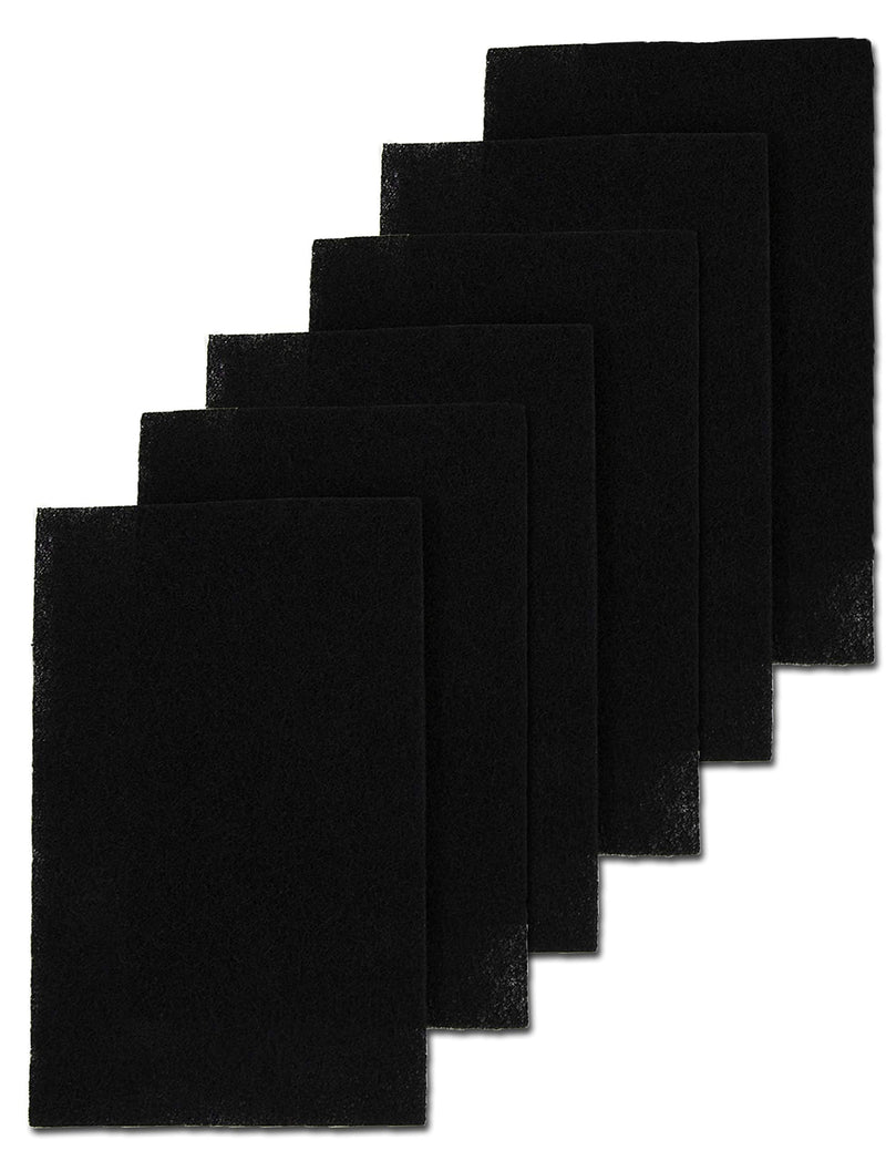 FRESH HEADQUARTERS Replacement Activated Charcoal Filters Compatible with Van Ness Cat Litter Box 6 Pack Bulk Carbon Odor Eliminator - PawsPlanet Australia