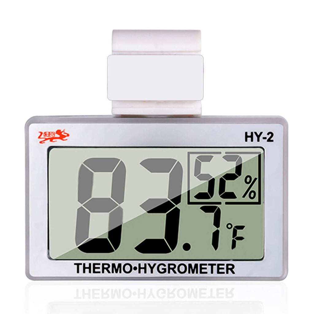 Reptile Thermometer Hygrometer LCD Digital Humidity Gauge, worked with Reptile Heat Pad to Monitor Temperature & Humidity in Reptile Terrarium, Perfect for Turtle/Snake/Lizard/Frog/Spider/Plant Box - PawsPlanet Australia