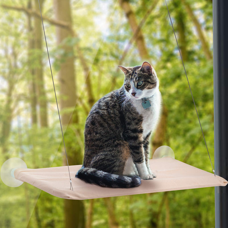 Cat Window Hammock, Cat Window Perch, Cat Window Bed Holds Up to 35lbs by PobbY - PawsPlanet Australia