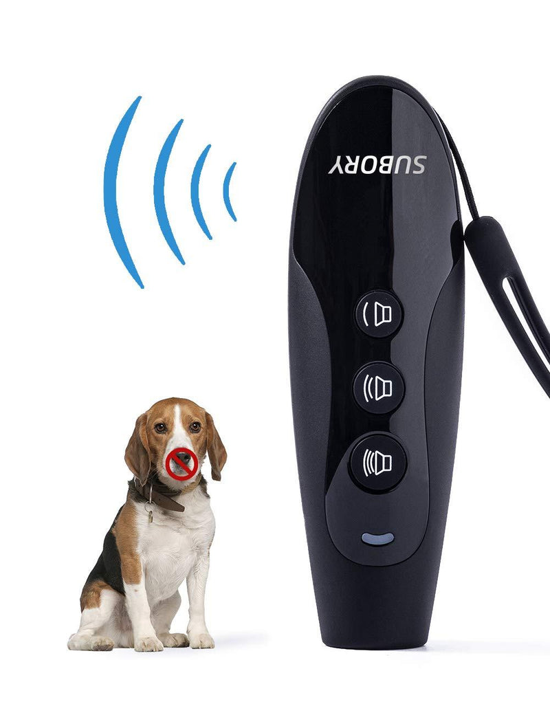 Dog Barking Deterrent Devices, Ultrasonic Barking Control Device, USB Rechargeable 2-in-1 Device with 3 Adjustable Frequency, Unique Keypad Lock, Dog Barking & Training Aid Control Range of 16.4 Ft - PawsPlanet Australia