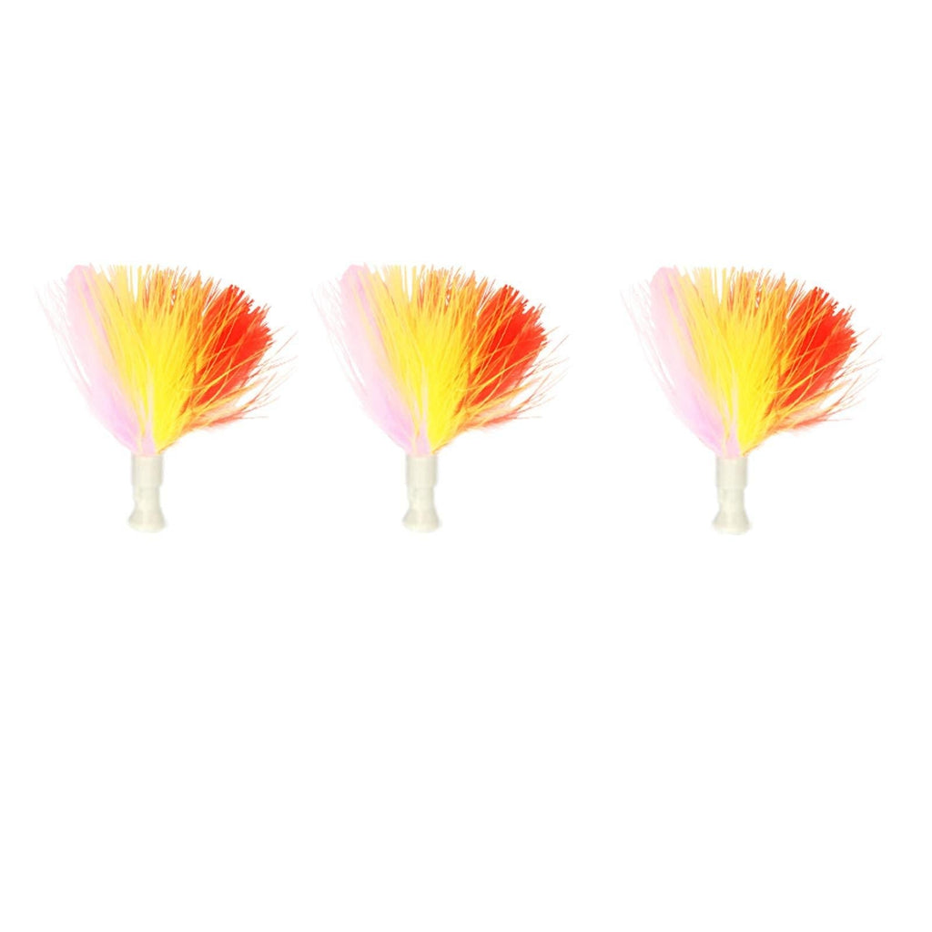 LIDLOK Pop and Play Interactive Cat Toy Replacement Feathers, 3-Pack feather - PawsPlanet Australia