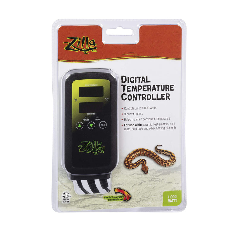 Zilla Digital Temperature Controller - PawsPlanet Australia