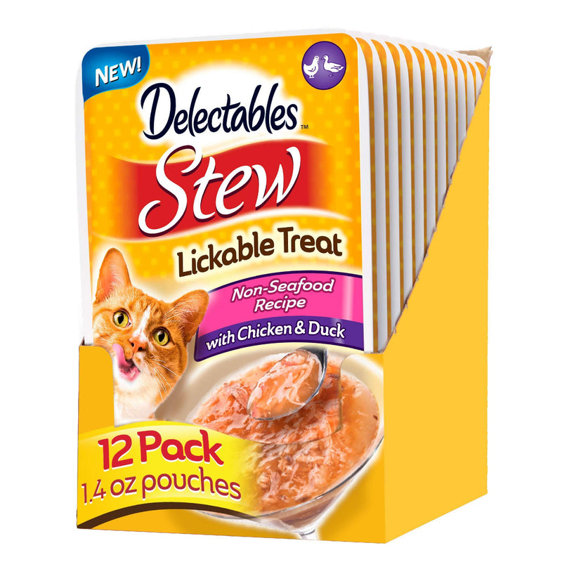 Hartz Delectables Non Seafood Treats Stew Chicken & Duck - PawsPlanet Australia