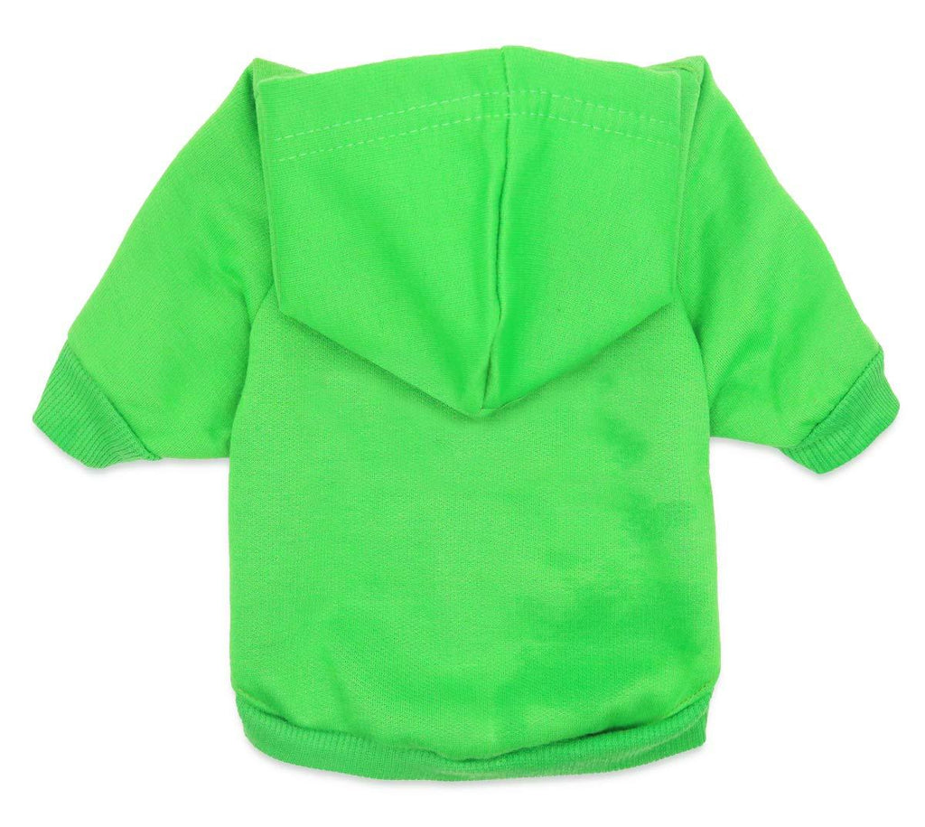 Blank Dog Hoodie Shirts for Dogs Pet Sweatshirt for Small Medium Dogs Green - PawsPlanet Australia