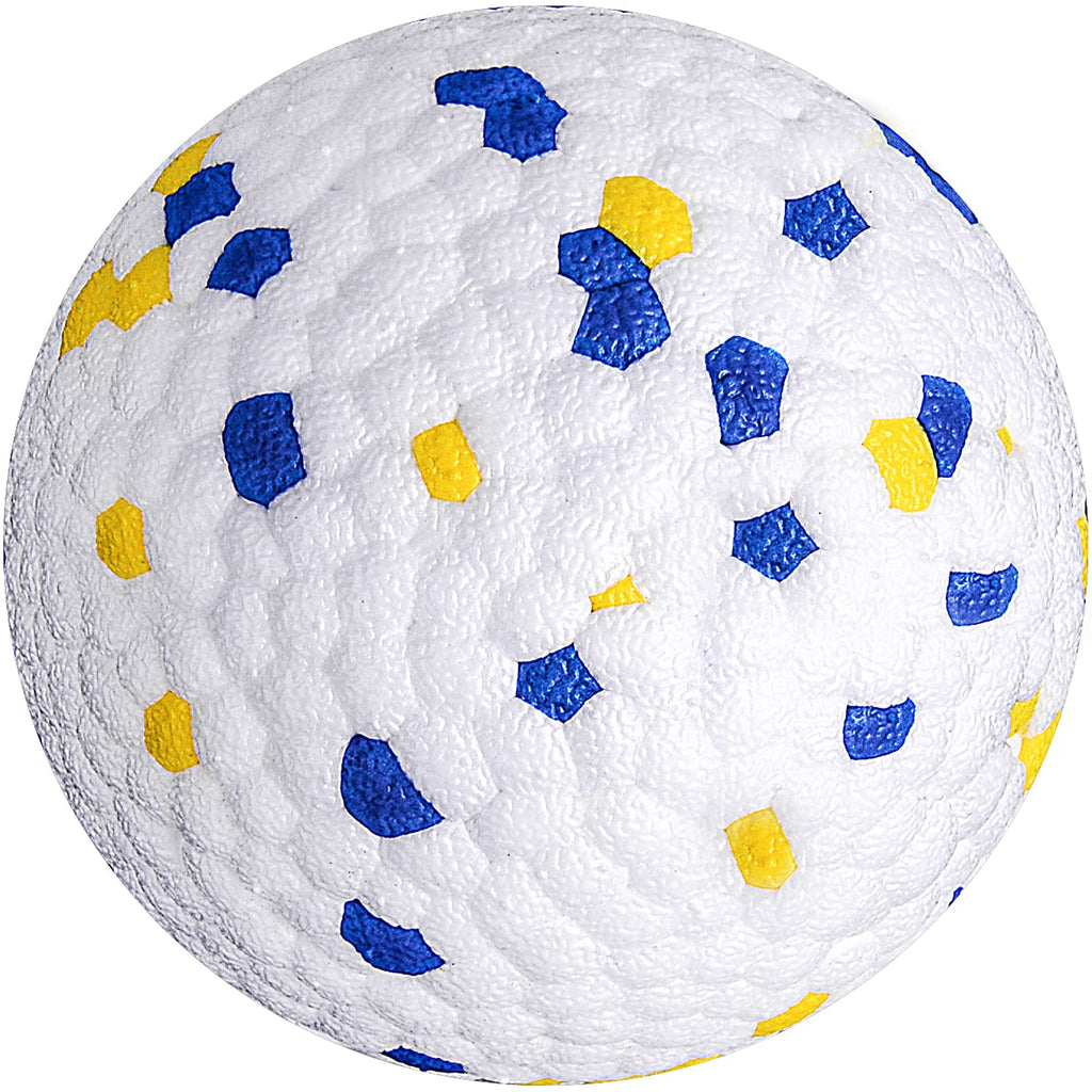 Dog Ball Toy, Interactive Dog Balls 1/2 PCs for Large Medium Dogs Aggressive chewers, Exercise Ball Toys for Training Dog, Molar Chew Balls Blue & Yellow 1 PC - PawsPlanet Australia