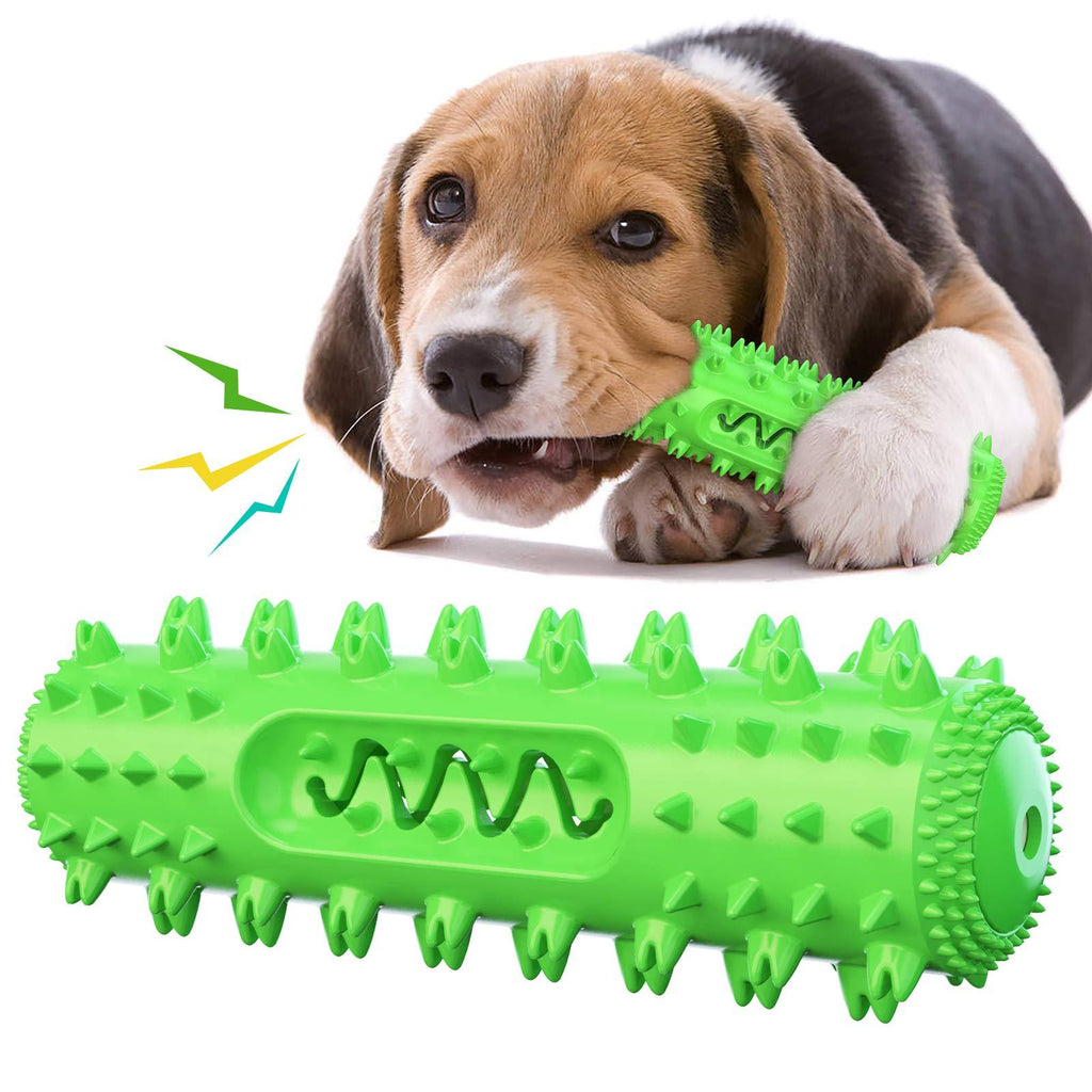 Dog Chew Toys for Aggressive Chewers Dog Mloowa Toothbrush & Squeaky Chew Toys Extra Tough Durable Strong， Meet The Mechanical Design of The Dog’s Mouth Grass green - PawsPlanet Australia