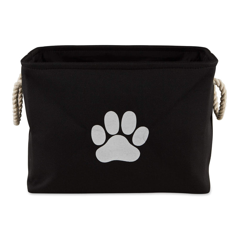 Bone Dry Pet Storage Collection Collapsible Bin, Large Rectangle, Black - PawsPlanet Australia