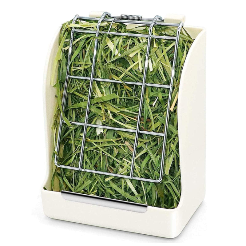 Rabbit Hay Feeder/Rack Keep Grass Clean & Fresh, Less Waste, Fit for Rabbits/Guinea Pig/Chinchilla and Other Small Animals by TOMOON 1pack - PawsPlanet Australia