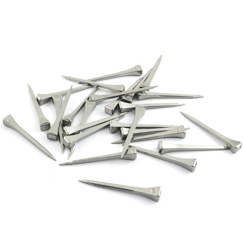 DZS Elec 100pcs Steel 2 Inches E5 Horseshoe Nail Stainless Steel Horseshoe Tools for Horse Training Equestrian Sports - PawsPlanet Australia